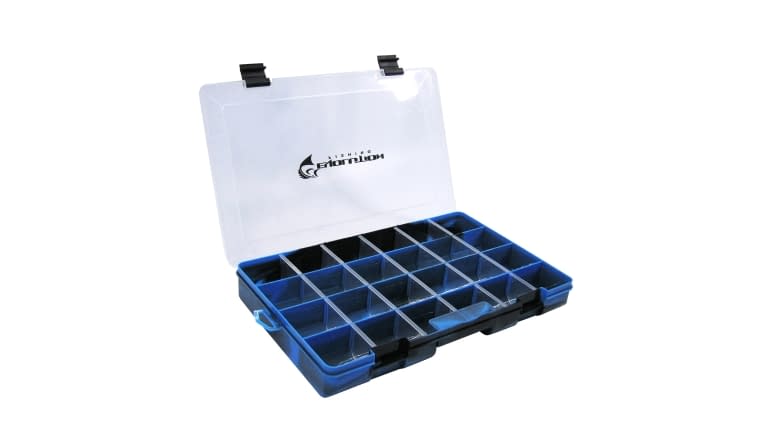 Evolution Drift Series Colored Tackle Trays - 37002__EV_Blue_Evolution_Draft_Tackle_Tray_Open