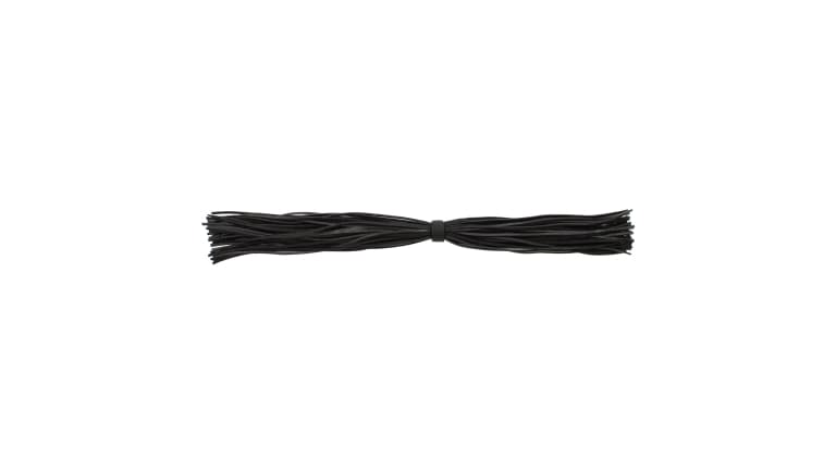 Anglers King Silicone Skirts 4pk - AK-SKT-BLK-1