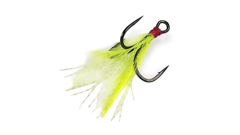 Gamakatsu G-Finesse Feathered Treble Hook - CT