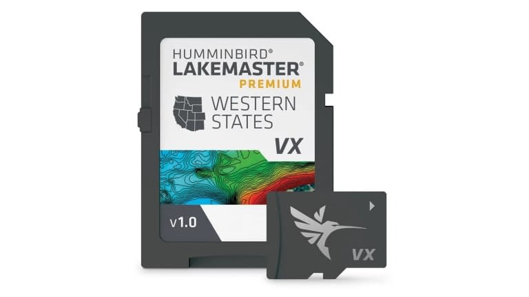 Humminbird LakeMaster Premium Western States VX