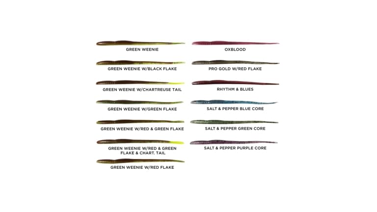 Keeper Custom Worms Straight Tail Worms - Keeper_Worms_CC