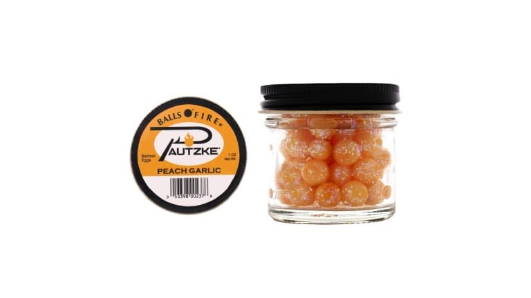 Pautzke Balls O' Fire Peach Garlic Eggs
