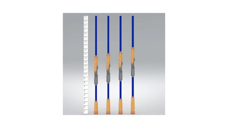 St. Croix Legend Tournament Bass Spinning Rod - handles_st.Croix